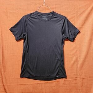 Patagonia Men's Small Black Capilene Cool Daily Shirt Quick Dry Stretch GORPcore
